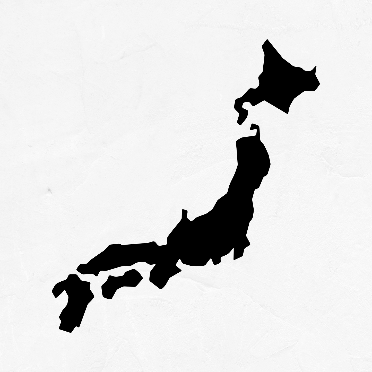 Japan Silhouette Solid - Vinyl Decal