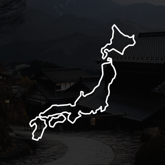 Japan Silhouette Outline - Vinyl Decal
