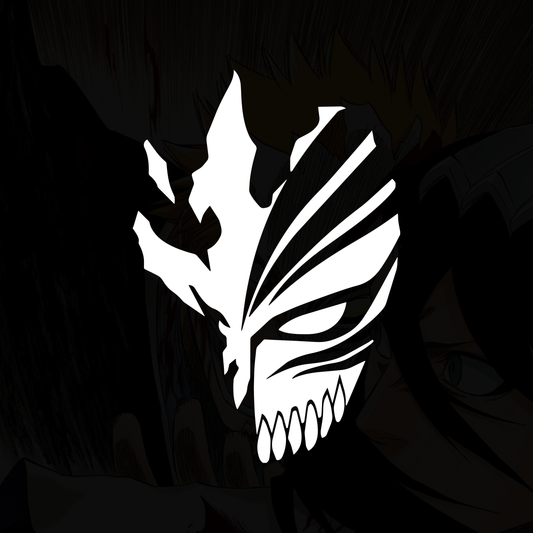Bleach Hollow Mask - Vinyl Decal